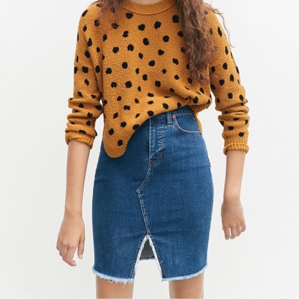 Madewell Stretch Denim Skirt